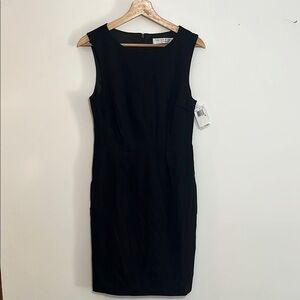 NWT Trina Turk Elegant Black Sleeveless Dress